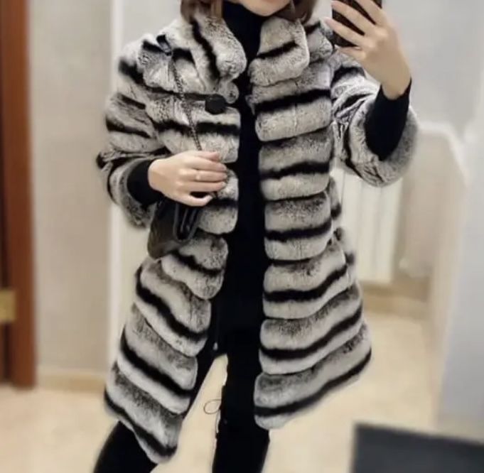 Шуба кролик