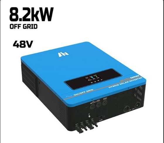 Invertor hibrid NOU 8.2 kW 1xMPPT 160A Panouri solare fotovoltaice