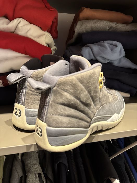 Jordan 12 retro dark grey 46