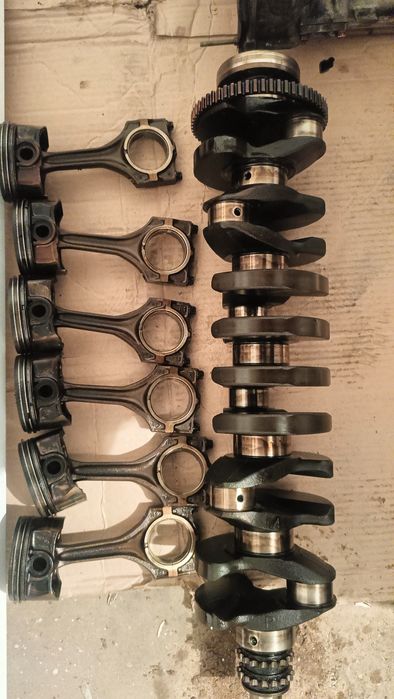 Бмв М54б30 колена поршень шатун