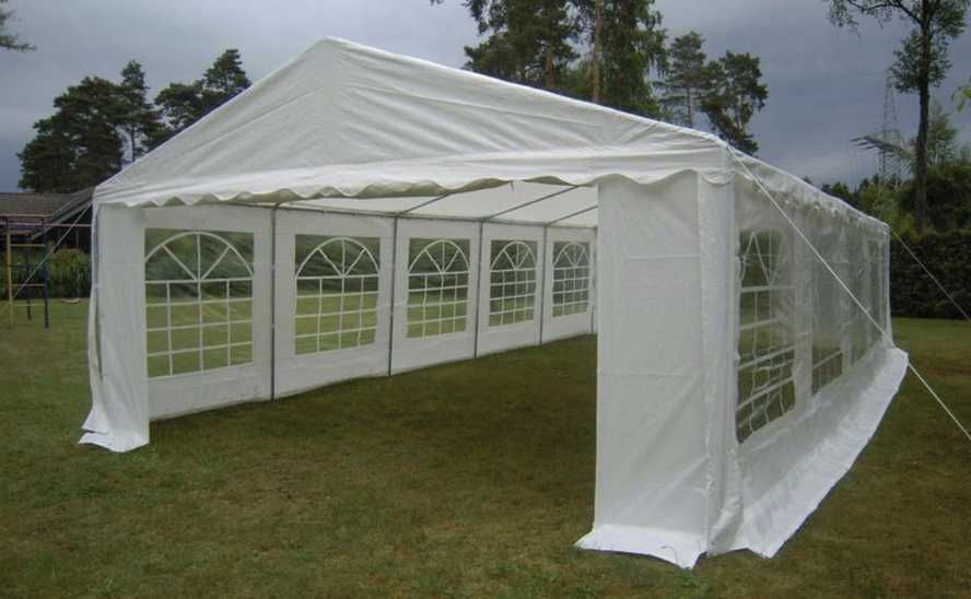 4x8 m CORT Pagoda Pavilion Evenimente ECONOMY nunta botez PVC 500