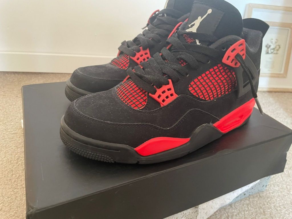 Jordan 4 Red Thunder