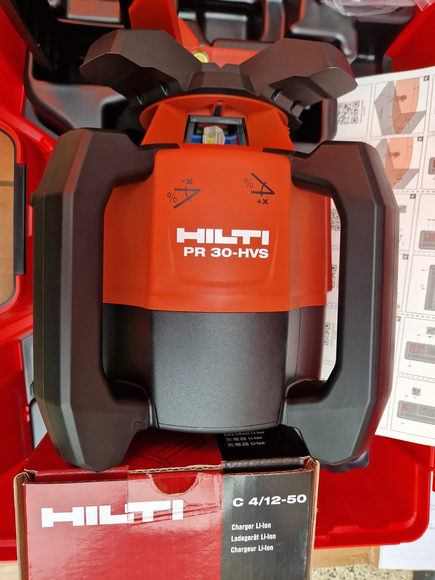 Hilti nivela rotativa