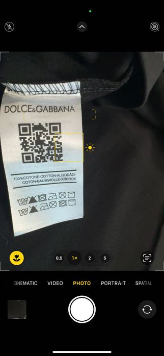 Dolce & Gabbana-Чисто нова автентична мъжка тениска Л размер