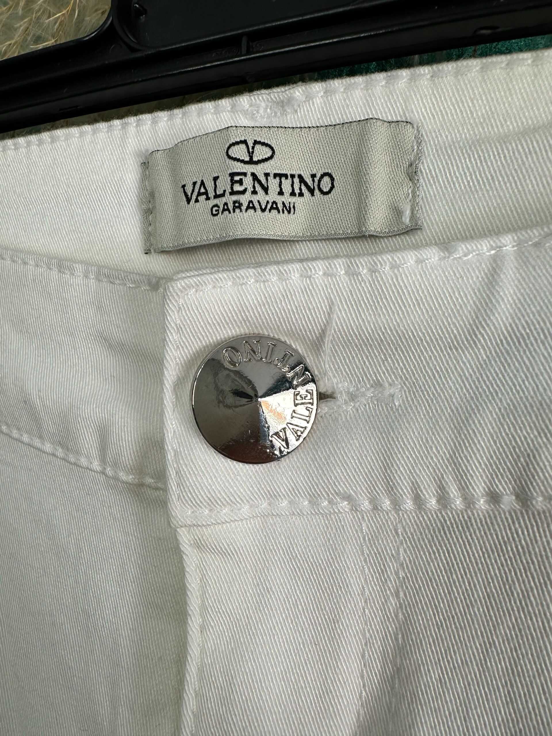 Blugi albi, mărimea 29 (M), marca VALENTINO Garavani