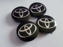 Capace Janta Aliaj TOYOTA negre la set de 4 buc