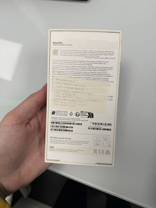 iPhone 16 Pro Desert Titanium 256gb