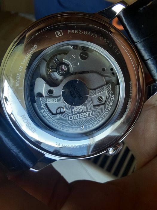 Orient automatic sun and moon