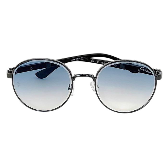 Cartier ROUND Унисекс слънчеви очила 2026 с кръгли стъкла UV400 Защита