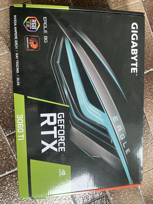 Видеокарта Gigabyte RTX 3060 TI- 8 pin