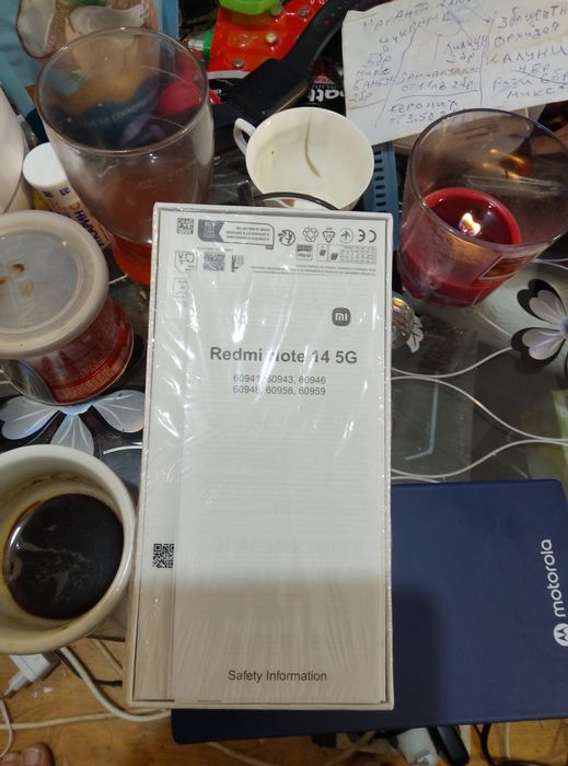 Redmi Note 14 5g 108mp. AI ,6GB RAM ,128GB ROM