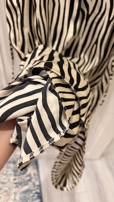 Платья атлас зебра