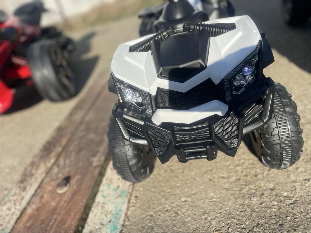 Atv electric cu lumini LED Nichiduta Speed White