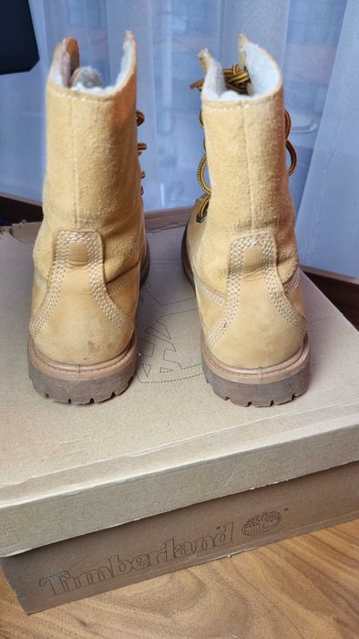 Ghete bocanci inalti piele Timberland Authentics 39