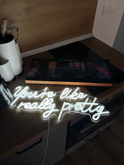 Led neon надпис декорация