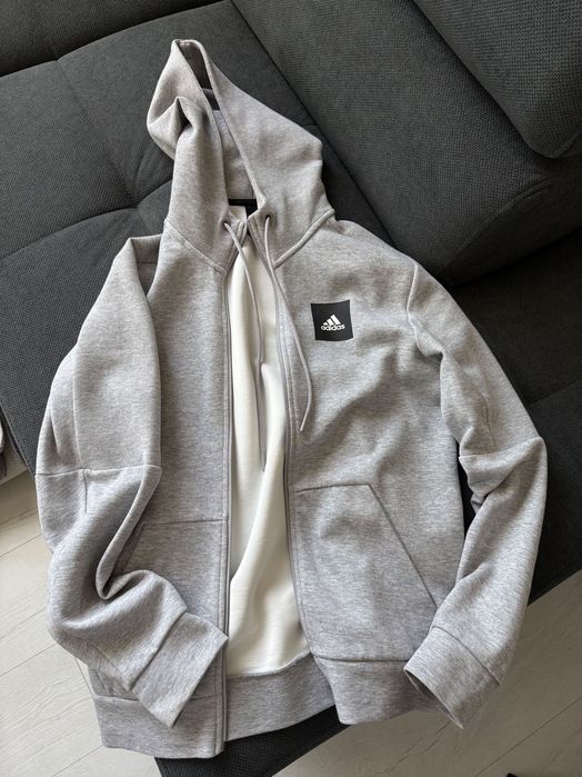 Суитшърт Adidas ALL SZN Сив Loose Fit за мъже размер М