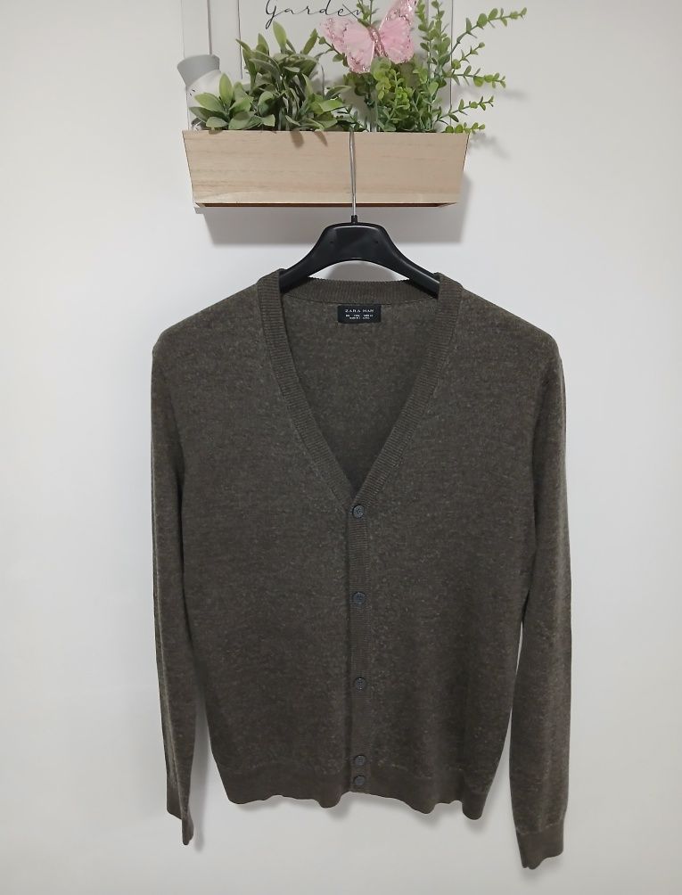 Cardigan Zara Men marimea M Slim  Fit.