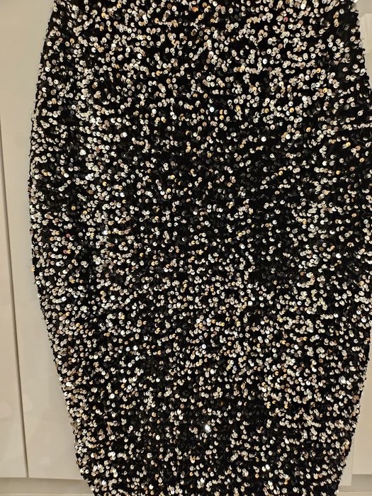 Roberto Cavalli официална  рокля с пайети  S