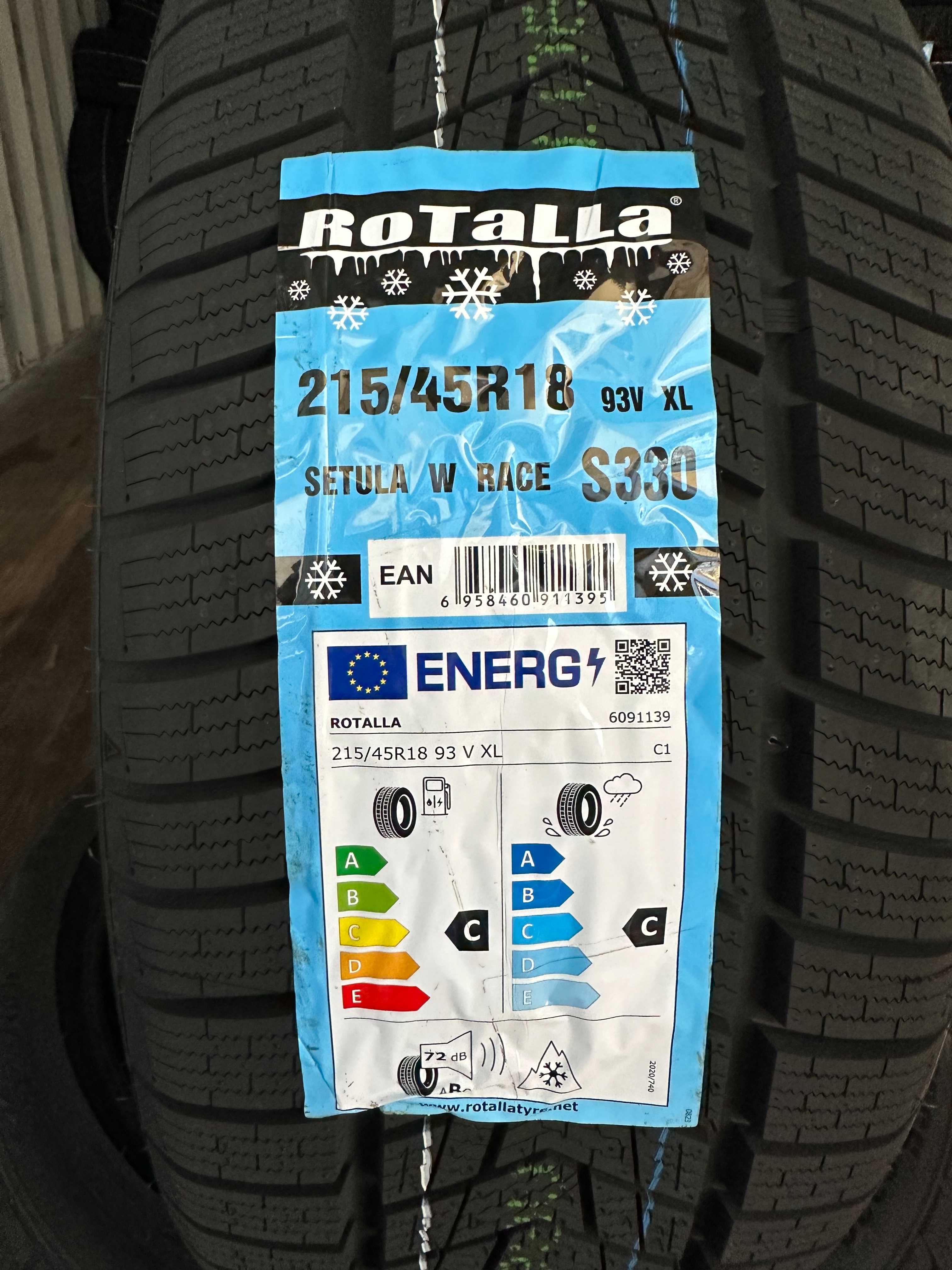 Нови Зимни Гуми Rotalla Setula W Race S330 215/45R18 93V Xl Нов Dot