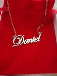 Сребърно колие с име ,,Daniel''