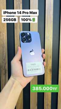 iPhone 14 Pro max 256GB 100% deep purple