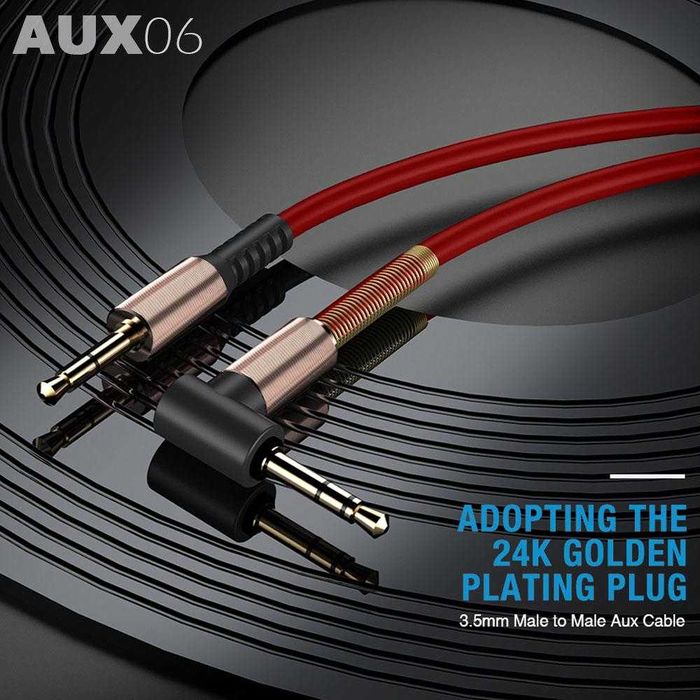 Cablu NEWTOP pure audio AUX06 100cm aux jack 3.5mm microfon integrat