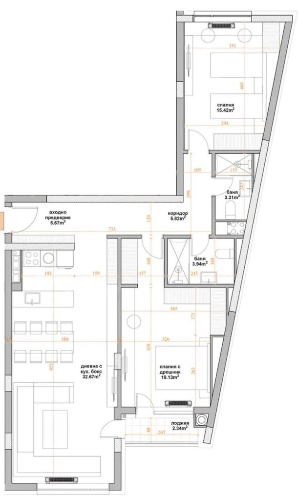 Продава се Тристаен апартамент в София, Витоша - 123 кв.м за 2196 €/кв.м - Снимка #10