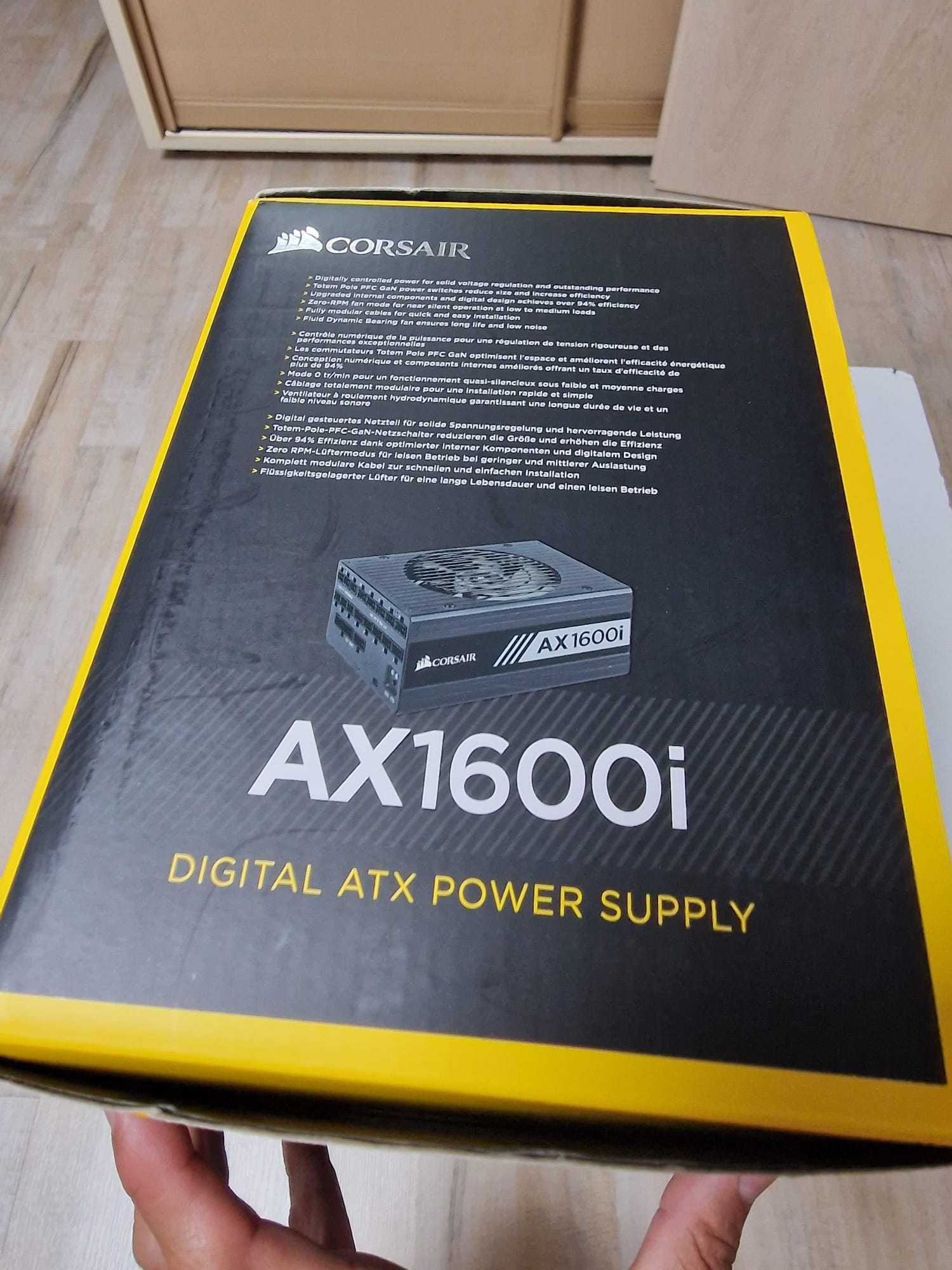 Sursa PC Corsair AX1600i, 80+ Titanium, 1600W [ CP-9020087-EU ]