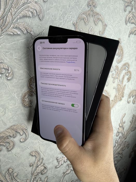 iPhone 13 ProMax 128Gb Graphic Akk: 92% Kelwamiz