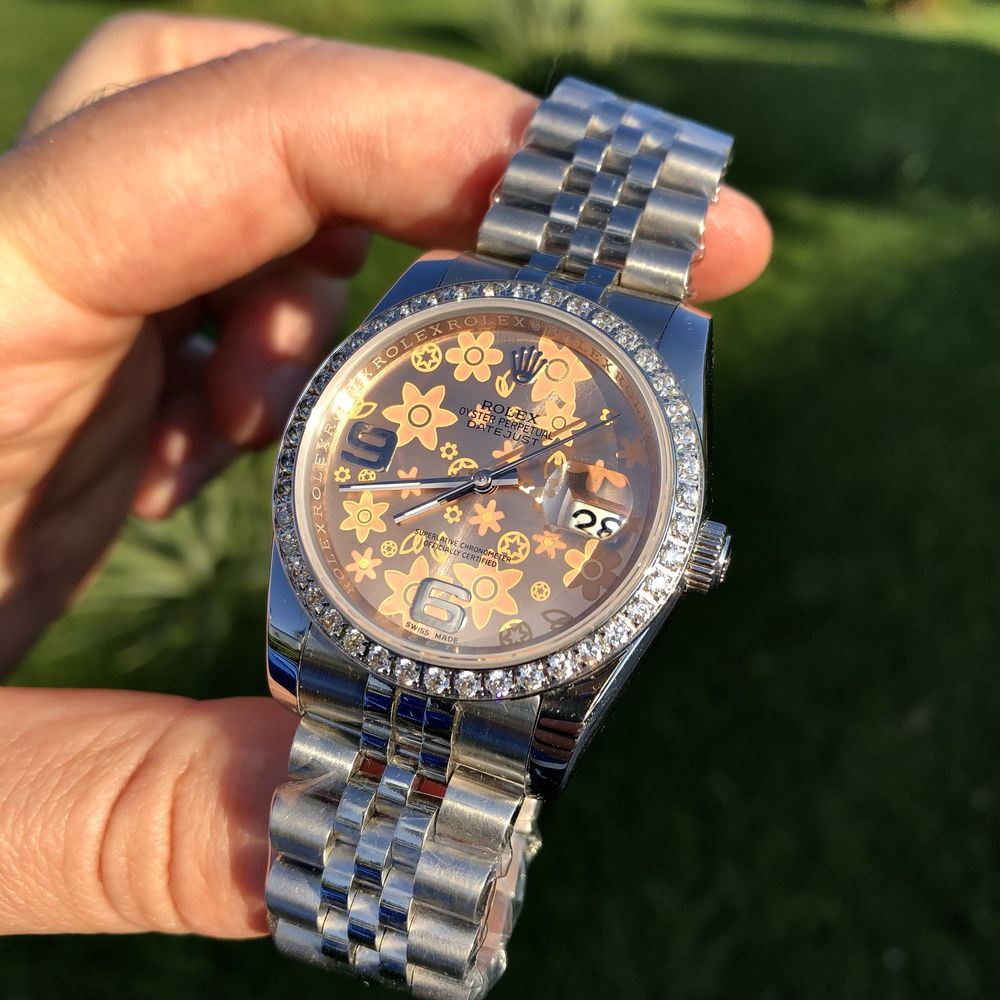 Rolex datejust 36 mm lady