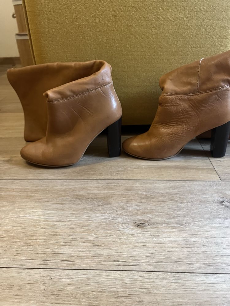 Cizme damă beige, mărime 38, Mini Prix