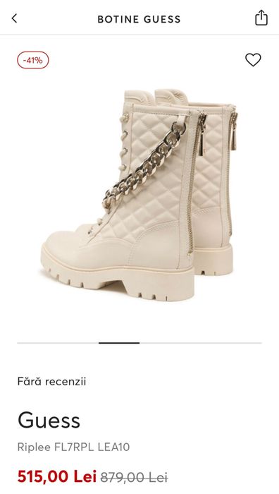 Botine Guess Riplee FL7RPL LEA10