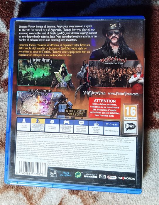 Vand Victor Vran Overkill Edition PlayStation 4 ps4 în stare bună