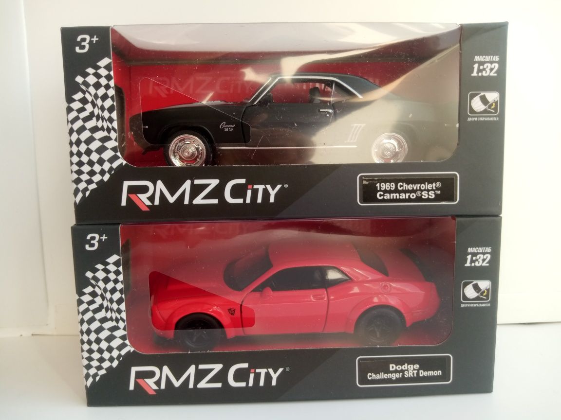 Машинки rmz city масштаб 1:32