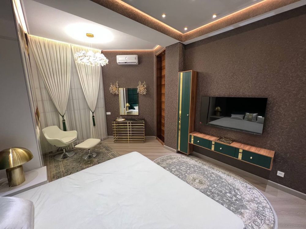 Дорогая 3-комнатная квартира Darkhan Avenue, 96м2.Дизайн “Luxury”