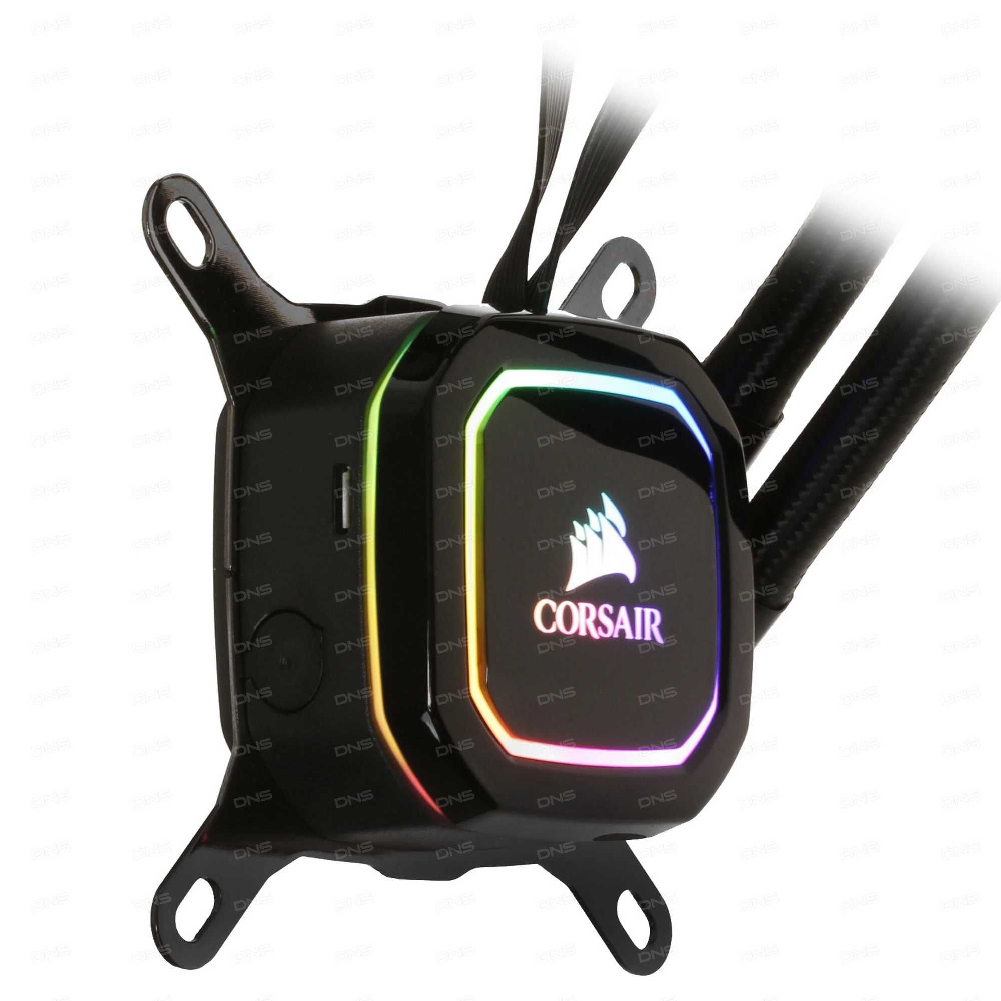 Система водяного охлаждения CORSAIR iCUE H115i RGB PRO XT/280mm/ BLACK