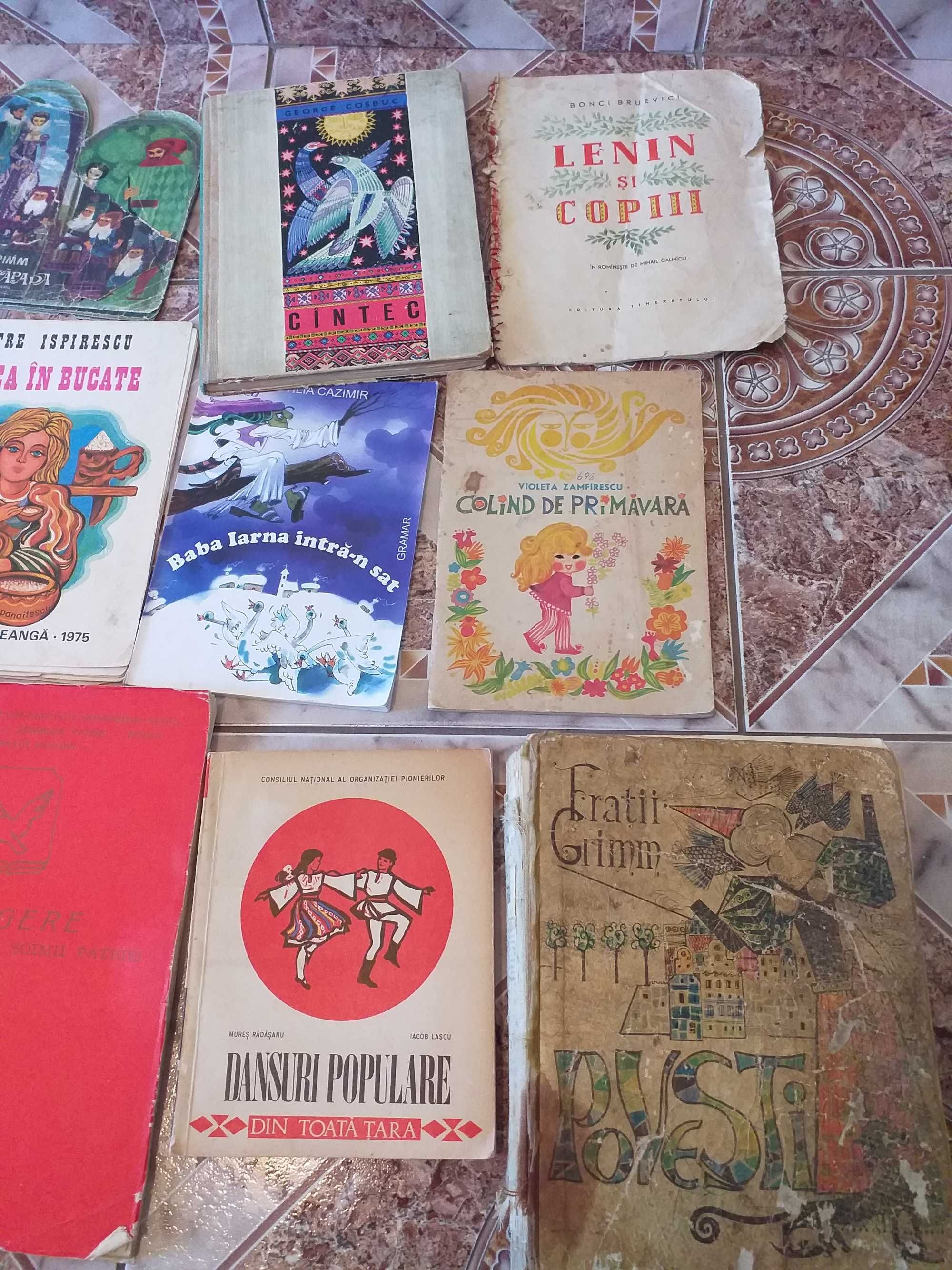 Carti vechi:Dansuri populare toata tara,Povesti/Povestiri,anii 1970-60