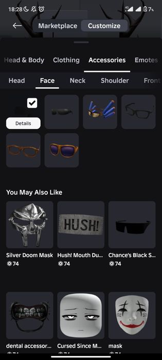 Аккаунт роблокс.