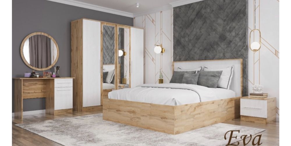 Спальный гарнитур Ева 4дв мебель со склада