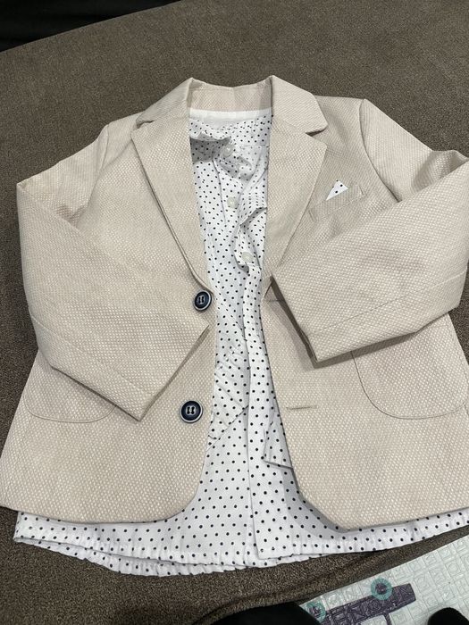 Детско сако с риза