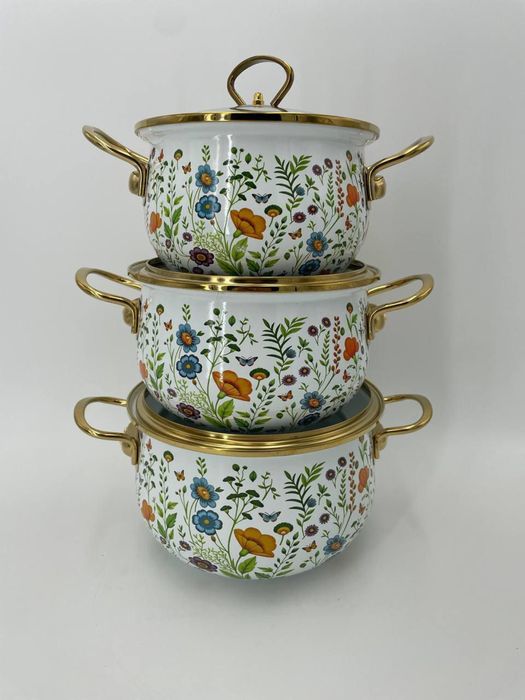 Набор кастрюлей, 2,3,4 литров