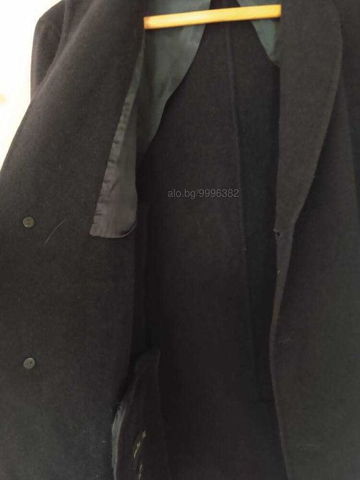 Палто Massimo Dutti мъжко от екстра вълна 46 размер