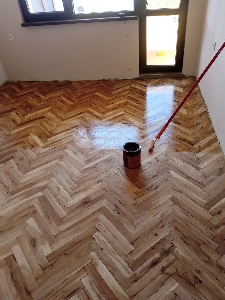 Безпрахово циклене и лакиране