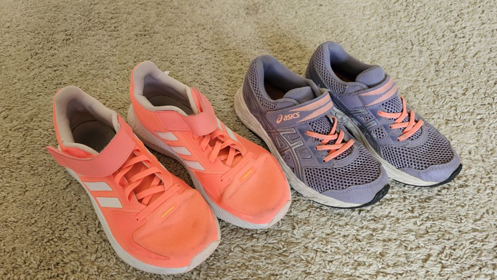 Кроссовки Asics Adidas для девочки