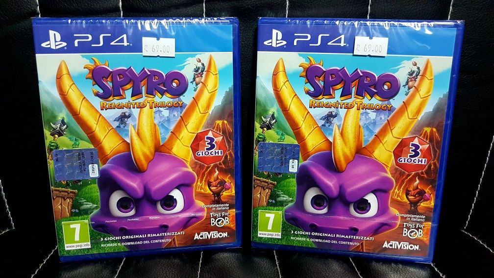 Чисто нова игра Spyro Reignited Trilogy за PS4