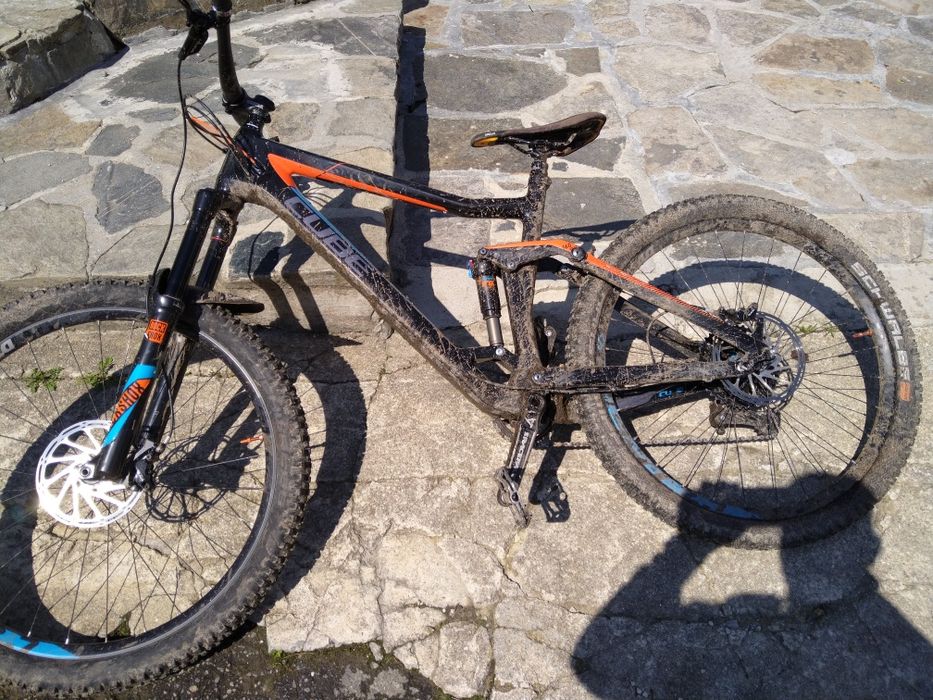 Cube Stereo 160 C:62 SL 650b Mountain Bike 2017 Carbon