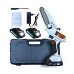 Mini drujba cu 2 acumulatori,sistem ungere lant, compatibil Makita 18V