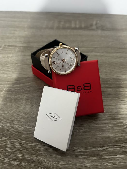 Ceas Fossil Roz.