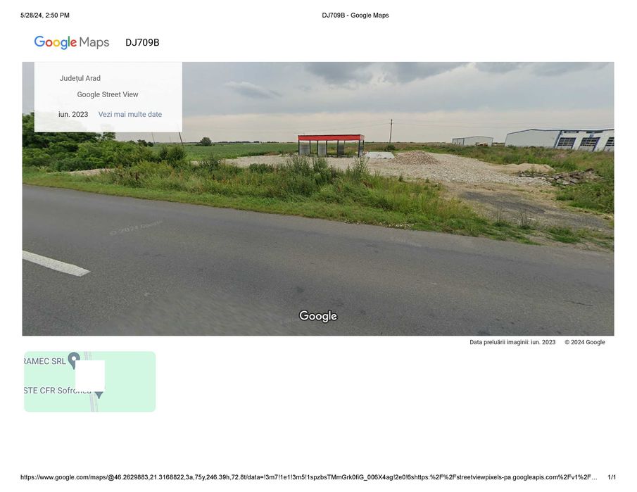 Teren Sofronea, intravilan, vanzare sau inchiriere