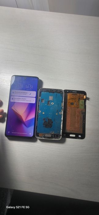 Samsung j5 в плохом состоянии и redmi note 9 pro плохом состоянии